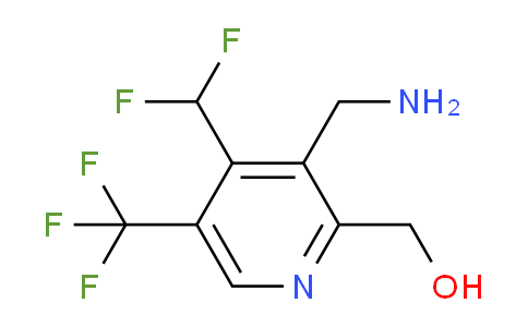 3-(Aminomethyl)-4-(difluoromethyl)-5-(trifluoromethyl)pyridine-2-methanol