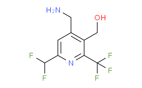 AM47329 | 1361763-65-6 | 4-(Aminomethyl)-6-(difluoromethyl)-2-(trifluoromethyl)pyridine-3-methanol AM47329 | 1361763-65-6 | 4-(Aminomethyl)-6-(difluoromethyl)-2-(trifluoromethyl)pyridine-3-methanol