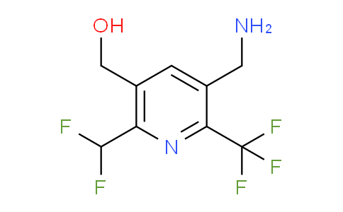 3-(Aminomethyl)-6-(difluoromethyl)-2-(trifluoromethyl)pyridine-5-methanol