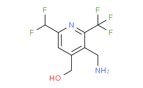 3-(Aminomethyl)-6-(difluoromethyl)-2-(trifluoromethyl)pyridine-4-methanol