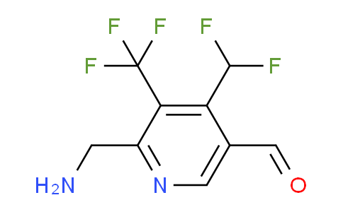 AM47348 | 1361903-80-1 | 2-(Aminomethyl)-4-(difluoromethyl)-3-(trifluoromethyl)pyridine-5-carboxaldehyde
