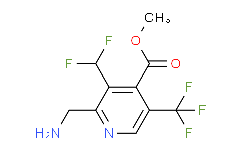 AM47361 | 1361829-08-4 | Methyl 2-(aminomethyl)-3-(difluoromethyl)-5-(trifluoromethyl)pyridine-4-carboxylate