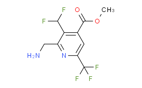 AM47363 | 1361904-31-5 | Methyl 2-(aminomethyl)-3-(difluoromethyl)-6-(trifluoromethyl)pyridine-4-carboxylate