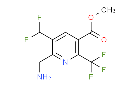 AM47364 | 1361812-49-8 | Methyl 2-(aminomethyl)-3-(difluoromethyl)-6-(trifluoromethyl)pyridine-5-carboxylate