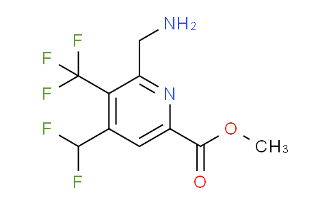 AM47366 | 1361749-45-2 | Methyl 2-(aminomethyl)-4-(difluoromethyl)-3-(trifluoromethyl)pyridine-6-carboxylate