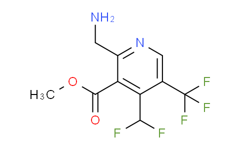 AM47367 | 1361778-64-4 | Methyl 2-(aminomethyl)-4-(difluoromethyl)-5-(trifluoromethyl)pyridine-3-carboxylate