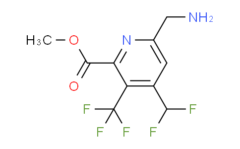 AM47368 | 1361796-12-4 | Methyl 6-(aminomethyl)-4-(difluoromethyl)-3-(trifluoromethyl)pyridine-2-carboxylate
