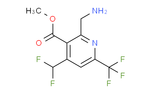 AM47369 | 1361904-19-9 | Methyl 2-(aminomethyl)-4-(difluoromethyl)-6-(trifluoromethyl)pyridine-3-carboxylate