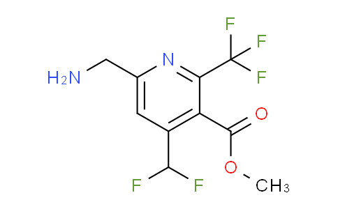 AM47370 | 1361699-91-3 | Methyl 6-(aminomethyl)-4-(difluoromethyl)-2-(trifluoromethyl)pyridine-3-carboxylate