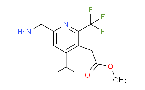 AM47371 | 1361868-41-8 | Methyl 6-(aminomethyl)-4-(difluoromethyl)-2-(trifluoromethyl)pyridine-3-acetate