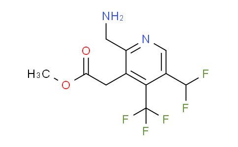 AM47374 | 1361905-19-2 | Methyl 2-(aminomethyl)-5-(difluoromethyl)-4-(trifluoromethyl)pyridine-3-acetate