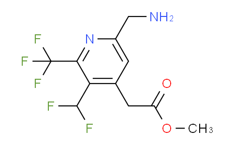 AM47376 | 1361881-70-0 | Methyl 6-(aminomethyl)-3-(difluoromethyl)-2-(trifluoromethyl)pyridine-4-acetate