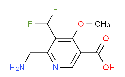 AM47380 | 1361920-86-6 | 2-(Aminomethyl)-3-(difluoromethyl)-4-methoxypyridine-5-carboxylic acid