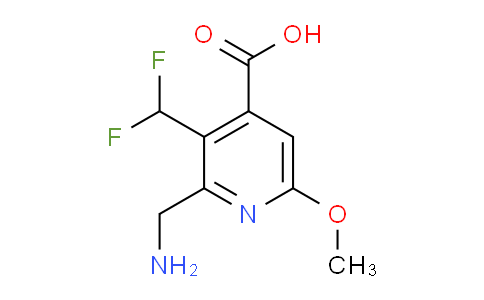 AM47384 | 1361902-41-1 | 2-(Aminomethyl)-3-(difluoromethyl)-6-methoxypyridine-4-carboxylic acid