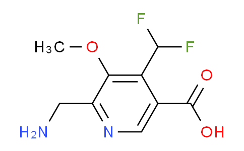 AM47386 | 1361750-24-4 | 2-(Aminomethyl)-4-(difluoromethyl)-3-methoxypyridine-5-carboxylic acid