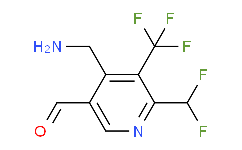 AM47391 | 1361872-24-3 | 4-(Aminomethyl)-2-(difluoromethyl)-3-(trifluoromethyl)pyridine-5-carboxaldehyde
