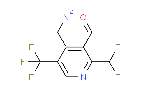 AM47393 | 1361701-12-3 | 4-(Aminomethyl)-2-(difluoromethyl)-5-(trifluoromethyl)pyridine-3-carboxaldehyde