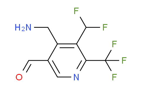AM47397 | 1361699-45-7 | 4-(Aminomethyl)-3-(difluoromethyl)-2-(trifluoromethyl)pyridine-5-carboxaldehyde
