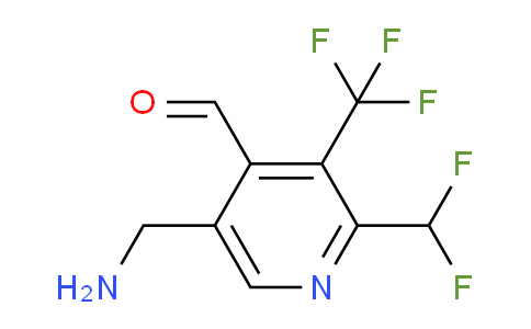 AM47403 | 1361701-18-9 | 5-(Aminomethyl)-2-(difluoromethyl)-3-(trifluoromethyl)pyridine-4-carboxaldehyde