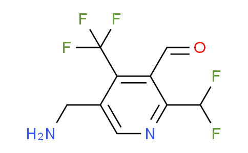 AM47405 | 1361699-54-8 | 5-(Aminomethyl)-2-(difluoromethyl)-4-(trifluoromethyl)pyridine-3-carboxaldehyde