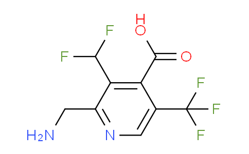 AM47411 | 1361795-82-5 | 2-(Aminomethyl)-3-(difluoromethyl)-5-(trifluoromethyl)pyridine-4-carboxylic acid
