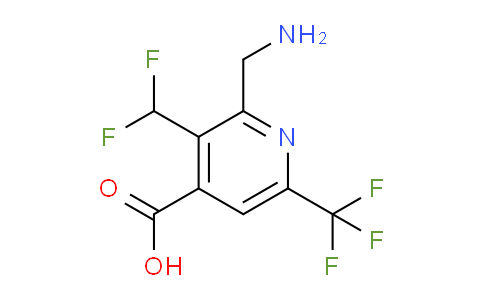 AM47413 | 1361820-66-7 | 2-(Aminomethyl)-3-(difluoromethyl)-6-(trifluoromethyl)pyridine-4-carboxylic acid