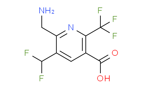 AM47414 | 1361885-15-5 | 2-(Aminomethyl)-3-(difluoromethyl)-6-(trifluoromethyl)pyridine-5-carboxylic acid