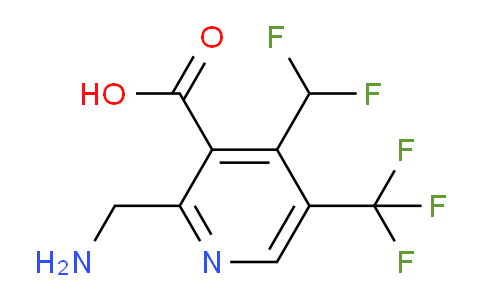 AM47417 | 1361764-05-7 | 2-(Aminomethyl)-4-(difluoromethyl)-5-(trifluoromethyl)pyridine-3-carboxylic acid