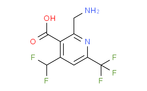 AM47419 | 1361887-07-1 | 2-(Aminomethyl)-4-(difluoromethyl)-6-(trifluoromethyl)pyridine-3-carboxylic acid