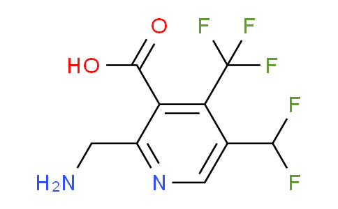 AM47423 | 1361465-45-3 | 2-(Aminomethyl)-5-(difluoromethyl)-4-(trifluoromethyl)pyridine-3-carboxylic acid