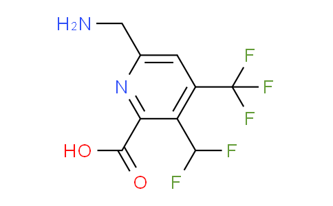 AM47424 | 1361828-92-3 | 6-(Aminomethyl)-3-(difluoromethyl)-4-(trifluoromethyl)pyridine-2-carboxylic acid