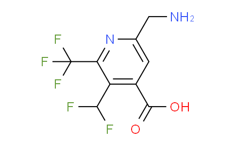 AM47425 | 1361903-94-7 | 6-(Aminomethyl)-3-(difluoromethyl)-2-(trifluoromethyl)pyridine-4-carboxylic acid