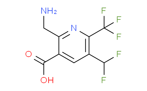 AM47426 | 1361795-87-0 | 2-(Aminomethyl)-5-(difluoromethyl)-6-(trifluoromethyl)pyridine-3-carboxylic acid