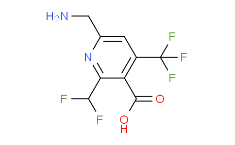 AM47430 | 1361812-23-8 | 6-(Aminomethyl)-2-(difluoromethyl)-4-(trifluoromethyl)pyridine-3-carboxylic acid