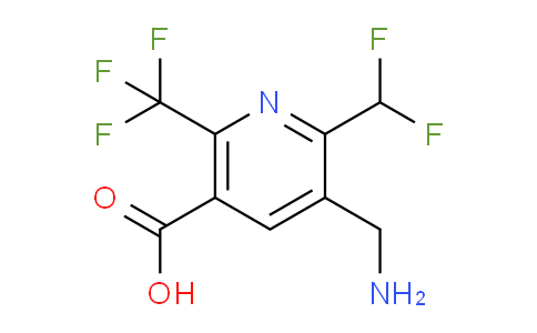 AM47438 | 1361903-99-2 | 3-(Aminomethyl)-2-(difluoromethyl)-6-(trifluoromethyl)pyridine-5-carboxylic acid