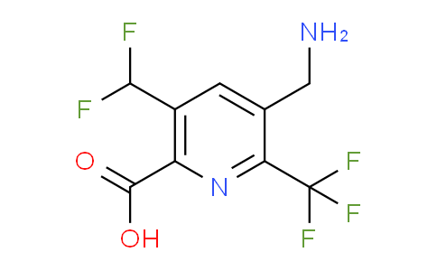 AM47446 | 1361812-35-2 | 3-(Aminomethyl)-5-(difluoromethyl)-2-(trifluoromethyl)pyridine-6-carboxylic acid