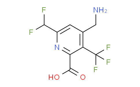 AM47454 | 1361764-22-8 | 4-(Aminomethyl)-6-(difluoromethyl)-3-(trifluoromethyl)pyridine-2-carboxylic acid