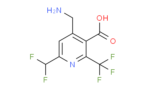 AM47456 | 1361820-89-4 | 4-(Aminomethyl)-6-(difluoromethyl)-2-(trifluoromethyl)pyridine-3-carboxylic acid