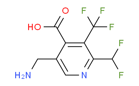 AM47463 | 1361904-13-3 | 5-(Aminomethyl)-2-(difluoromethyl)-3-(trifluoromethyl)pyridine-4-carboxylic acid