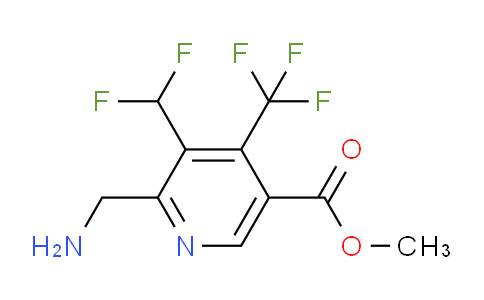 AM47469 | 1361778-57-5 | Methyl 2-(aminomethyl)-3-(difluoromethyl)-4-(trifluoromethyl)pyridine-5-carboxylate