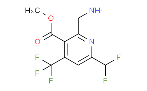 AM47479 | 1361764-41-1 | Methyl 2-(aminomethyl)-6-(difluoromethyl)-4-(trifluoromethyl)pyridine-3-carboxylate