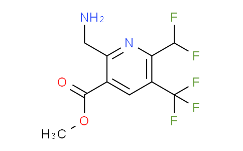 AM47481 | 1361829-12-0 | Methyl 2-(aminomethyl)-6-(difluoromethyl)-5-(trifluoromethyl)pyridine-3-carboxylate