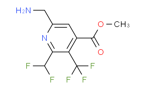 AM47482 | 1361887-37-7 | Methyl 6-(aminomethyl)-2-(difluoromethyl)-3-(trifluoromethyl)pyridine-4-carboxylate