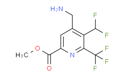 AM47498 | 1361764-52-4 | Methyl 4-(aminomethyl)-3-(difluoromethyl)-2-(trifluoromethyl)pyridine-6-carboxylate