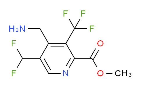 AM47500 | 1361812-85-2 | Methyl 4-(aminomethyl)-5-(difluoromethyl)-3-(trifluoromethyl)pyridine-2-carboxylate