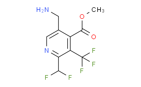 AM47503 | 1361821-21-7 | Methyl 5-(aminomethyl)-2-(difluoromethyl)-3-(trifluoromethyl)pyridine-4-carboxylate