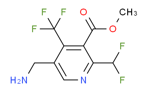AM47505 | 1361904-50-8 | Methyl 5-(aminomethyl)-2-(difluoromethyl)-4-(trifluoromethyl)pyridine-3-carboxylate