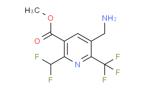 AM47507 | 1361843-83-5 | Methyl 3-(aminomethyl)-6-(difluoromethyl)-2-(trifluoromethyl)pyridine-5-carboxylate