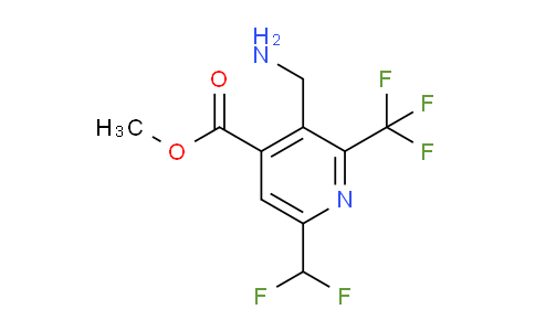AM47508 | 1361749-68-9 | Methyl 3-(aminomethyl)-6-(difluoromethyl)-2-(trifluoromethyl)pyridine-4-carboxylate