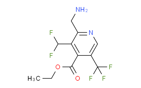 AM47511 | 1361796-28-2 | Ethyl 2-(aminomethyl)-3-(difluoromethyl)-5-(trifluoromethyl)pyridine-4-carboxylate